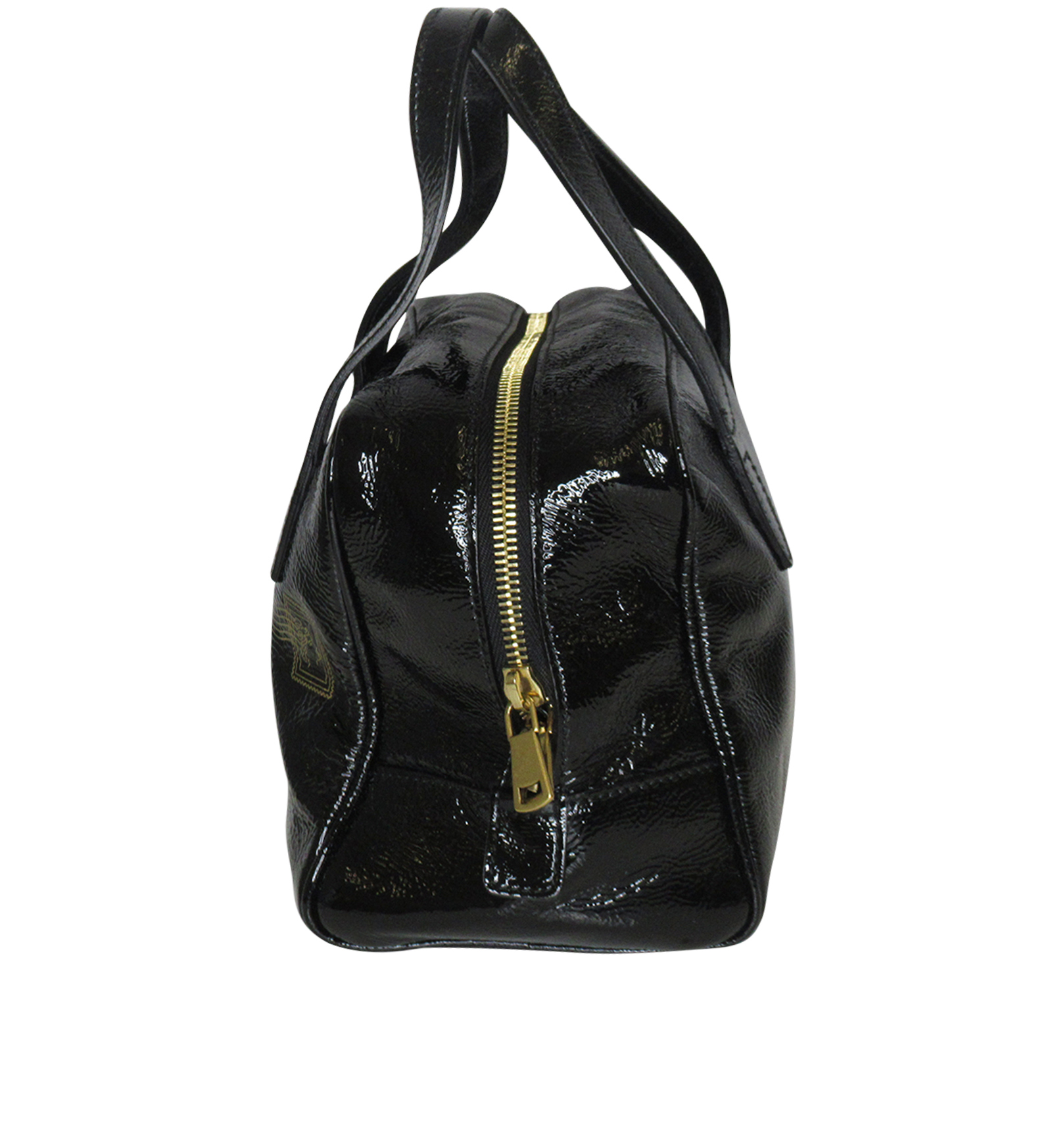 Y Mail Mini Bag, 250&euro;, Bolso, Negro, Cuero - Charol, Vista inferior